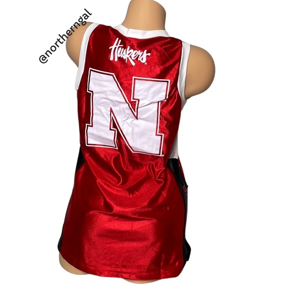 Victoria’s Secret PINK University Of Nebraska Oversized Basketball Jersey - Picture 7 of 8